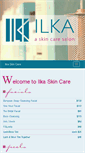 Mobile Screenshot of ilkaskincare.com